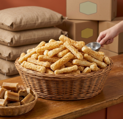Natural Yak chew puff Bars