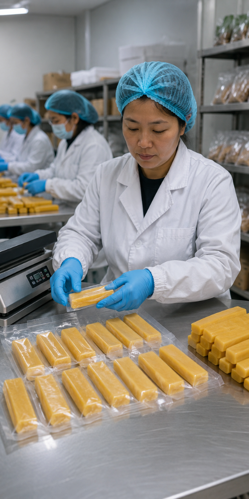 Packaging Yak chew