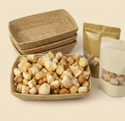 Puffed Himalayan yak Chew Nuggets