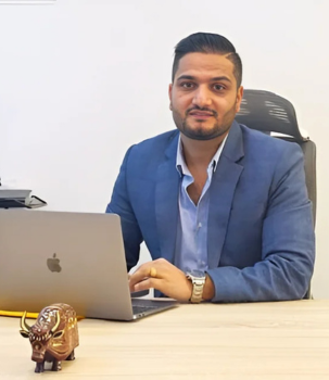 dhurbaraj regmi founder of native nepal dog chew
