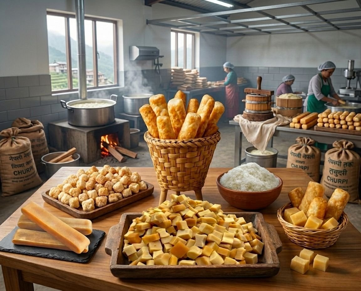 Bulk Inventory and Wholesale Storage of Himalayan Yak Cheese Dog Chews.