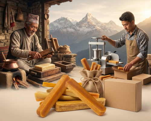 yak chew making