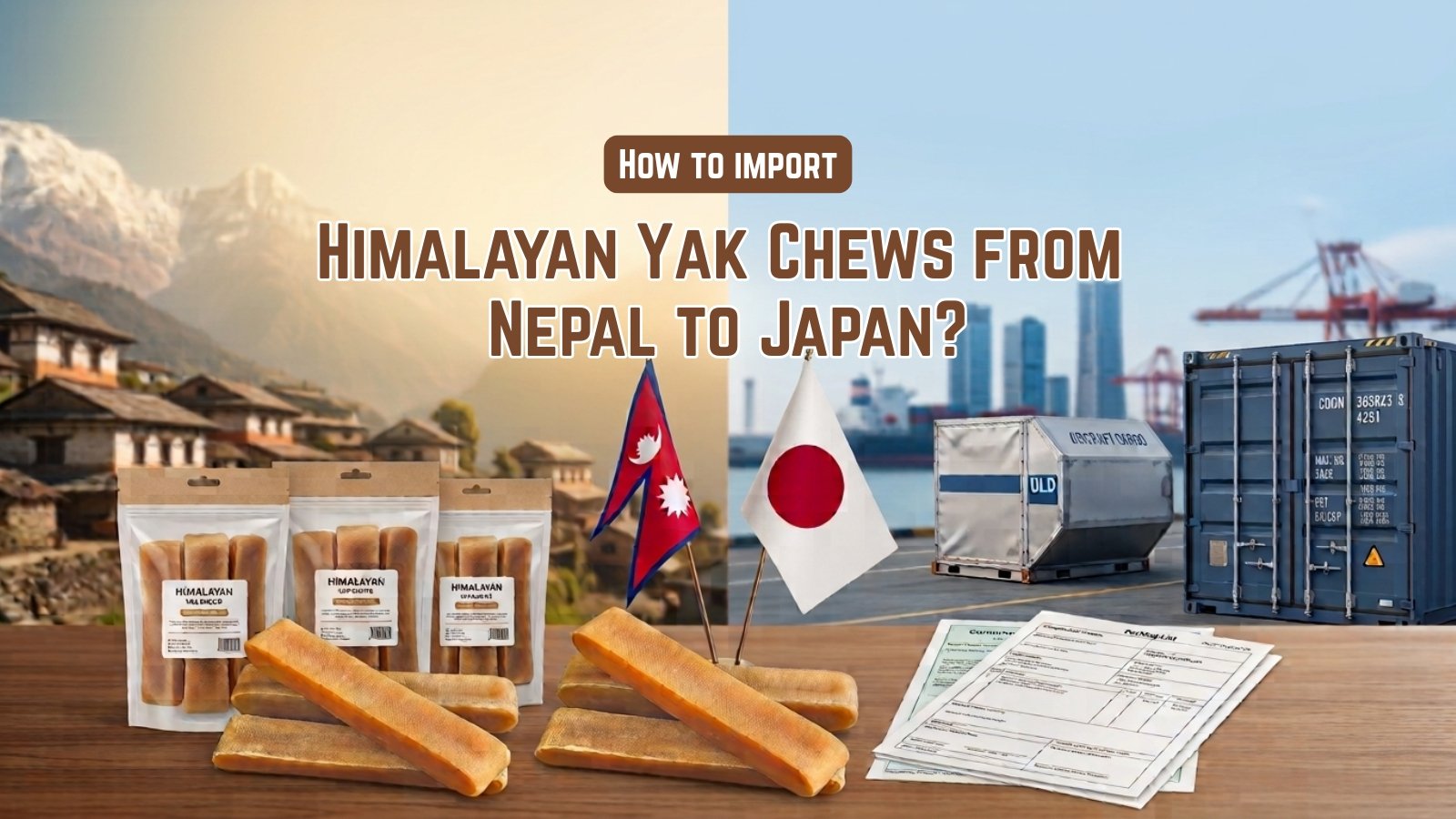 How to Import Himalayan Yak Chews From Nepal to Japan: Complete Import & Compliance Guide
