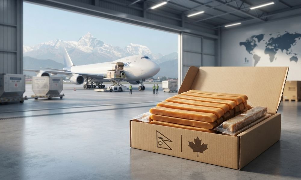 Nepal to Canada yak chew import and international supply chain