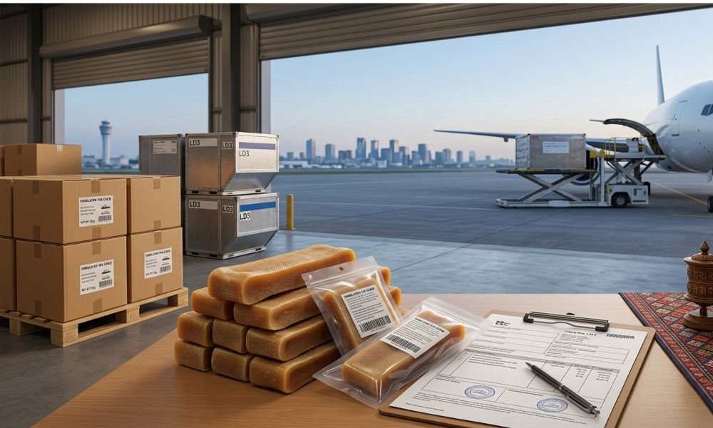 Shipping Himalayan yak chews from Nepal to Japan by international air and sea freight