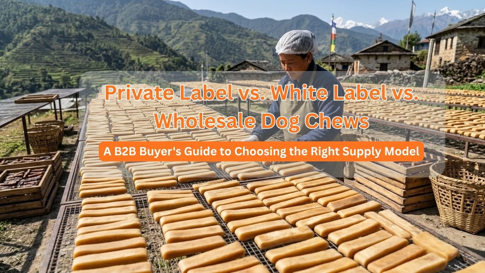 Private Label vs. White Label vs. Wholesale Dog Chews: A B2B Buyer’s Guide to Choosing the Right Supply Model